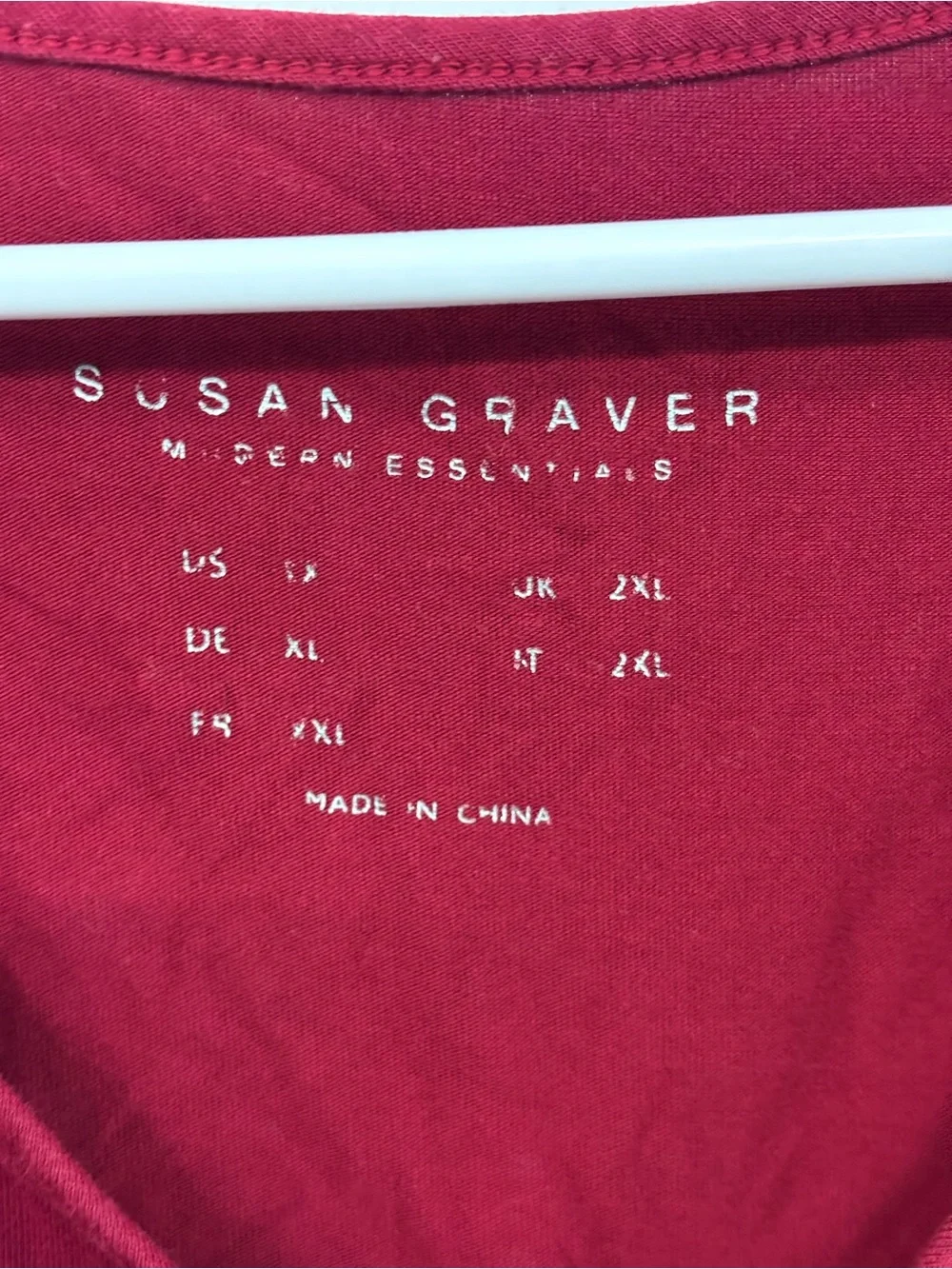 Susan Graver Tank Top Womens Size 1X Red  Liquid Knit Stretch Relaxed Comfort